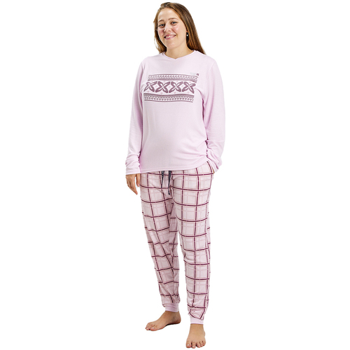 Oblečenie Žena Pyžamá a nočné košele Munich MUDP0100 Ružová