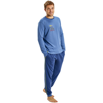 Oblečenie Muž Pyžamá a nočné košele Munich MUDP0452 Modrá