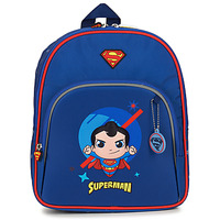 Tašky Chlapec Školské tašky a aktovky Back To School SUPER FRIENDS SUPERMAN 25 CM Modrá