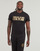 Oblečenie Muž Tričká s krátkym rukávom Versace Jeans Couture 76GAHT00 Čierna / Zlatá