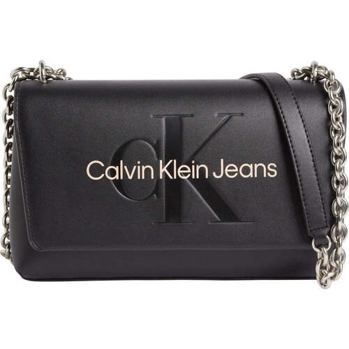 Tašky Žena Tašky cez rameno Calvin Klein Jeans  Čierna