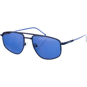 Hodinky & Bižutéria Muž Slnečné okuliare Lacoste L254S-401 Modrá