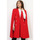 Oblečenie Žena Kabáty La Modeuse 69370_P161483 Červená