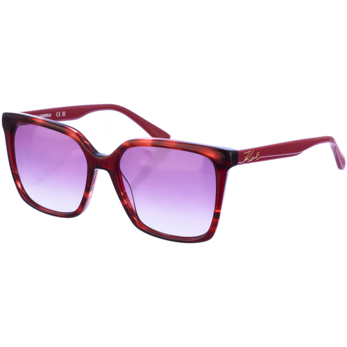 Hodinky & Bižutéria Žena Slnečné okuliare Karl Lagerfeld KL6014S-049 Červená