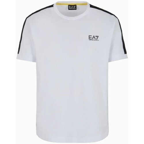 Oblečenie Muž Tričká s krátkym rukávom Emporio Armani EA7 3DPT35 PJ02Z Biela