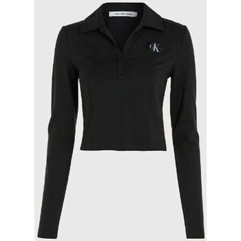 Oblečenie Žena Tričká a polokošele Calvin Klein Jeans J20J222556 Čierna