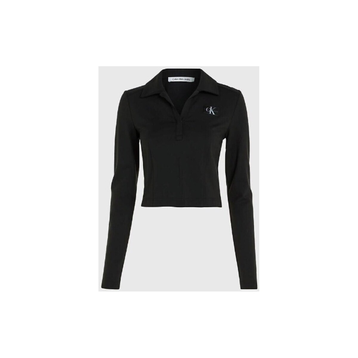 Oblečenie Žena Tričká a polokošele Calvin Klein Jeans J20J222556BEH Čierna