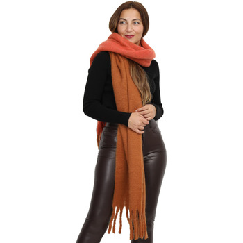 Textilné doplnky Žena Šále, štóle a šatky La Modeuse 69408_P161550 Oranžová