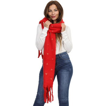 Textilné doplnky Žena Šále, štóle a šatky La Modeuse 69516_P161826 Červená