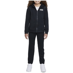 Oblečenie Dievča Súpravy vrchného oblečenia Nike U NSW WVN OVLY TRACKSUIT Čierna