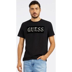 Oblečenie Muž Tričká s krátkym rukávom Guess M4RI70K9RM1 Čierna