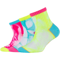 Spodná bielizeň Dievča Športové ponožky Skechers 3PPK Girls Casual Fancy Tie Die Socks Viacfarebná
