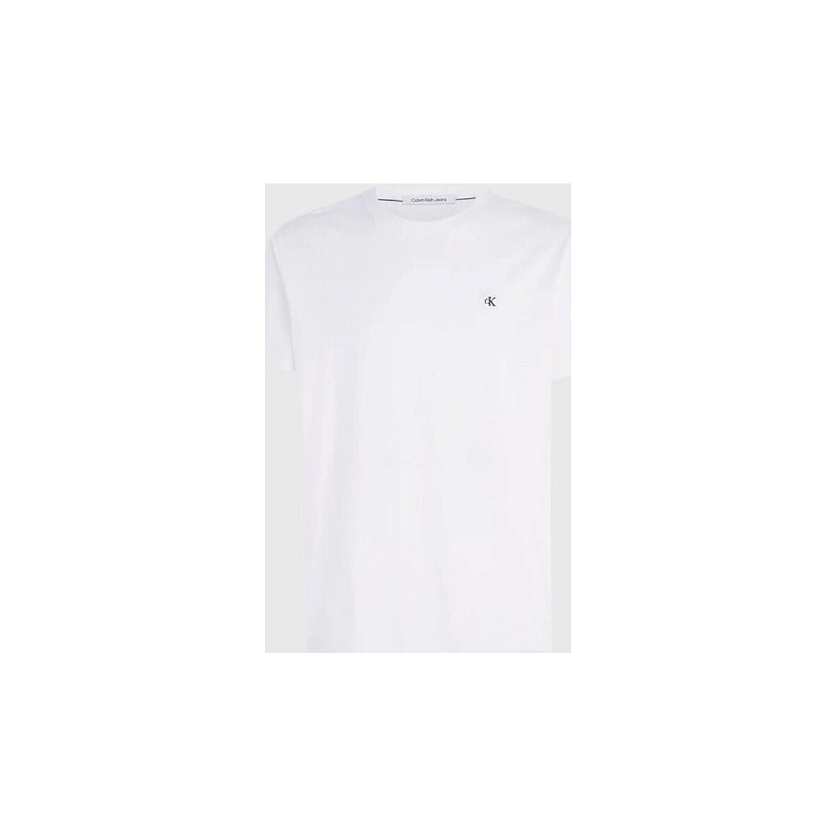 Oblečenie Muž Tričká s krátkym rukávom Calvin Klein Jeans J30J325268YAF Biela