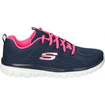 Topánky Žena Univerzálna športová obuv Skechers 12615W-NVHP Modrá