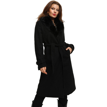 Oblečenie Žena Kabáty La Modeuse 69581_P161929 Čierna