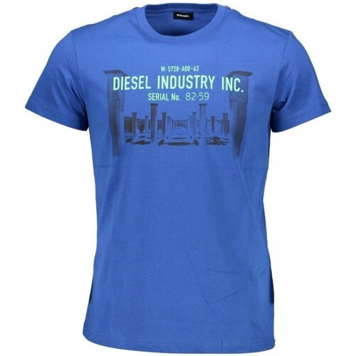 Oblečenie Muž Tričká s krátkym rukávom Diesel SEFY-T-DIEGO Modrá