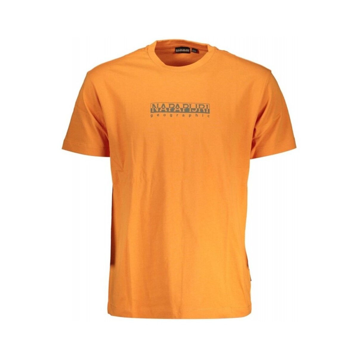 Oblečenie Muž Tričká s krátkym rukávom Napapijri NP0A4GDR-S-BOX-SS-3 Oranžová