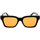 Hodinky & Bižutéria Slnečné okuliare Retrosuperfuture Occhiali da Sole  America Orange 0K0 Čierna