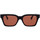 Hodinky & Bižutéria Slnečné okuliare Retrosuperfuture Occhiali da Sole  America Brown CX5 Čierna