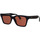 Hodinky & Bižutéria Slnečné okuliare Retrosuperfuture Occhiali da Sole  America Brown CX5 Čierna