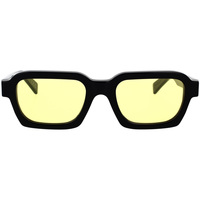 Hodinky & Bižutéria Slnečné okuliare Retrosuperfuture Occhiali da Sole  Caro Yellow GZW Čierna