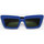 Hodinky & Bižutéria Slnečné okuliare Retrosuperfuture Occhiali da Sole  Coccodrillo Triphase 4XZ Modrá