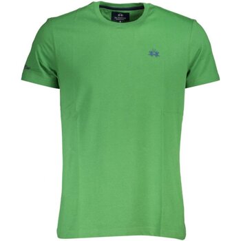 Oblečenie Muž Tričká s krátkym rukávom La Martina XMR010-JS206 Zelená