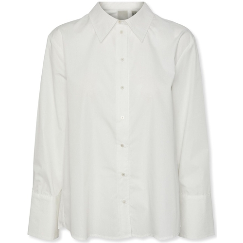 Oblečenie Žena Blúzky Y.a.s YAS Roya Shirt L/S - Star White Biela