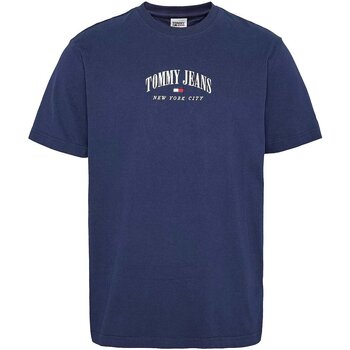 Oblečenie Muž Tričká s krátkym rukávom Tommy Hilfiger DM0DM15654 Modrá