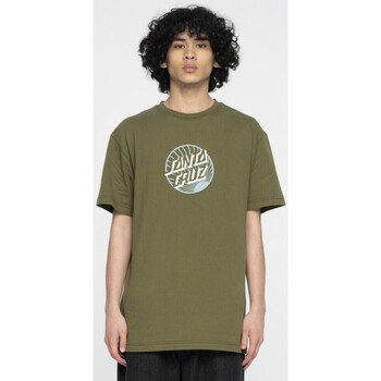 Oblečenie Muž Tričká a polokošele Santa Cruz Retreat dot front t-shirt Zelená