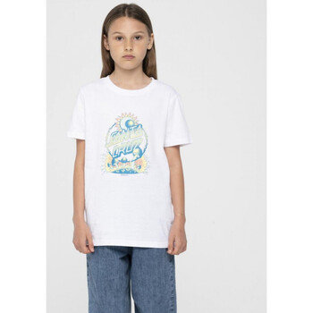 Oblečenie Deti Tričká a polokošele Santa Cruz Dark arts dot front t-shirt Biela