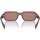 Hodinky & Bižutéria Slnečné okuliare Prada Occhiali da Sole  PR A12S 17O60B Hnedá