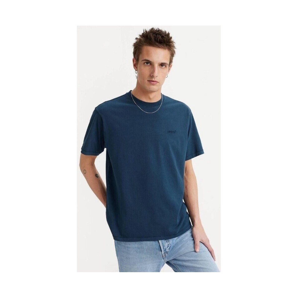 Oblečenie Muž Tričká s krátkym rukávom Levi's A0637 0058 RED TAB VINTAGE Modrá
