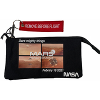 Tašky Kozmetické kufríky Vanity Nasa MARS19C-BLACK Čierna