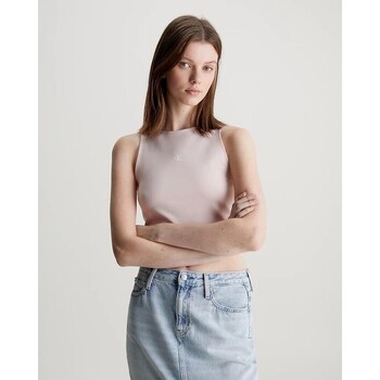 Oblečenie Žena Tričká a polokošele Calvin Klein Jeans J20J223107TF6 Ružová