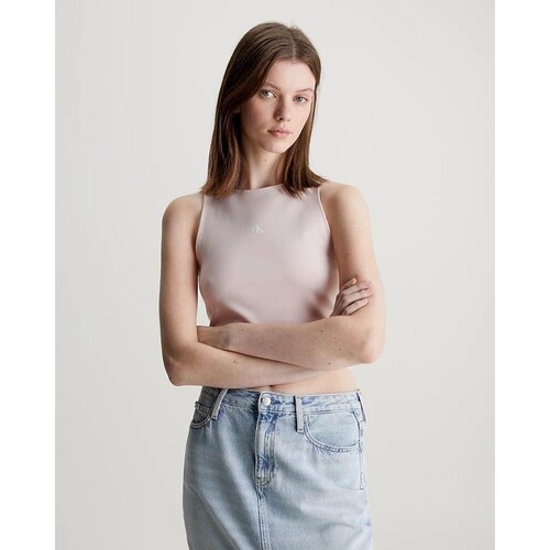 Oblečenie Žena Tričká a polokošele Calvin Klein Jeans J20J223107 Ružová