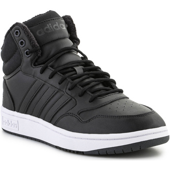 Topánky Muž Polokozačky adidas Originals Adidas Hoops 3.0 GZ6679 Black Čierna