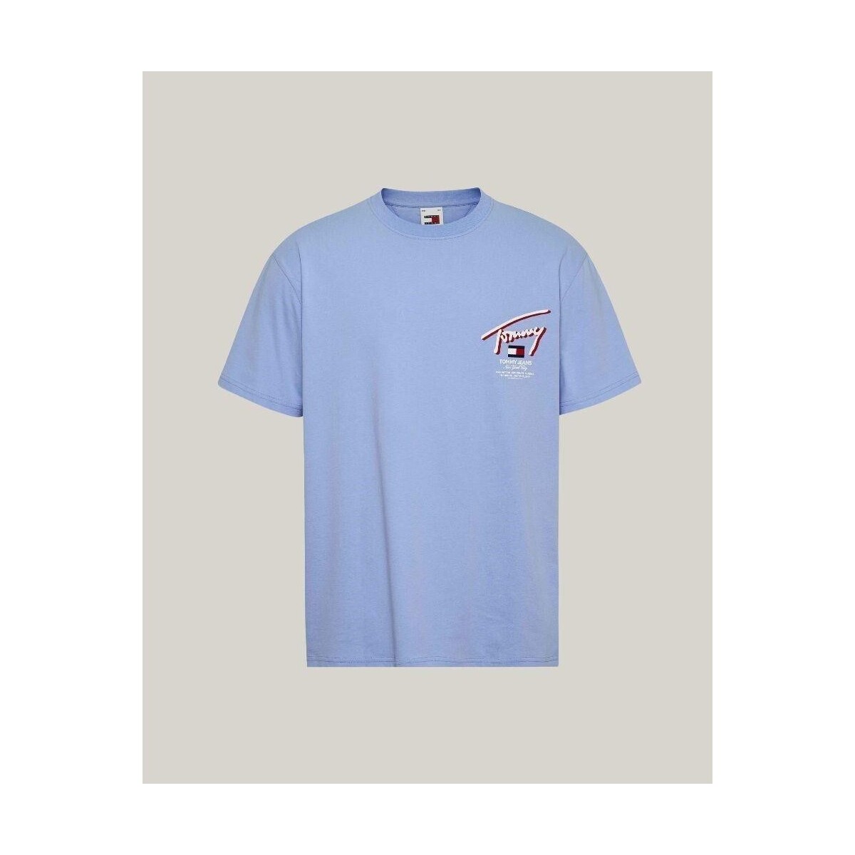 Oblečenie Muž Tričká s krátkym rukávom Tommy Hilfiger DM0DM18574C3S Modrá