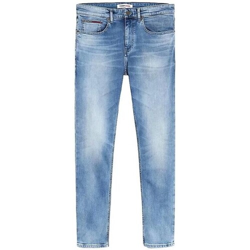 Oblečenie Muž Nohavice Tommy Jeans VAQUEROS SLIM HOMBRE   DM0DM09555 Modrá