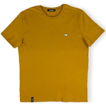 Oblečenie Muž Tričká a polokošele Organic Monkey T-Shirt Paper Plane - Mustard Žltá