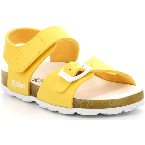 Topánky Dievča Sandále Kickers Sunkro Žltá