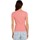 Oblečenie Žena Tričká s krátkym rukávom Tommy Jeans CAMISETA AJUSTADA ESSENTIAL MUJER   DW0DW17385 Ružová