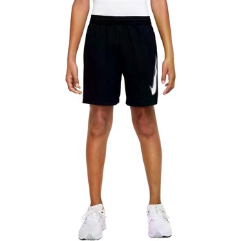 Oblečenie Chlapec Tepláky a vrchné oblečenie Nike PANTALON NIO  MULTI DX5361 Čierna