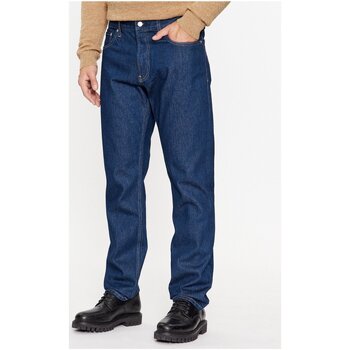 Oblečenie Muž Rovné Rifle Calvin Klein Jeans J30J323881 Modrá