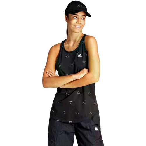 Oblečenie Žena Tielka a tričká bez rukávov adidas Originals CAMISETA MUJER  MNG TK IS4073 Čierna