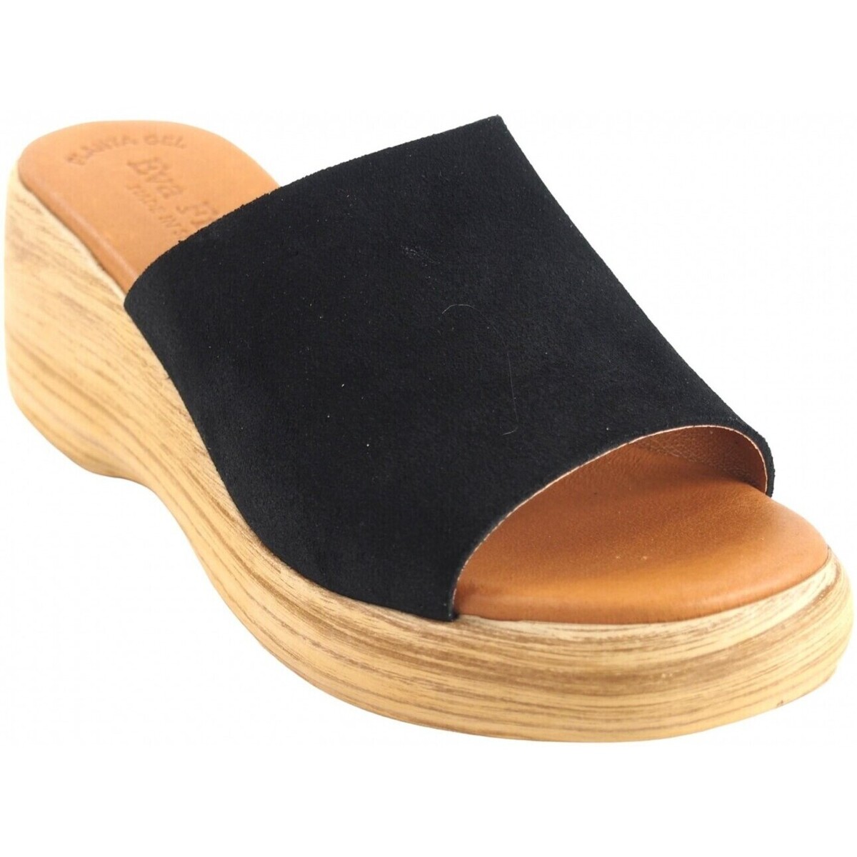 Topánky Žena Univerzálna športová obuv Eva Frutos Sandalia señora  4767 negro Čierna