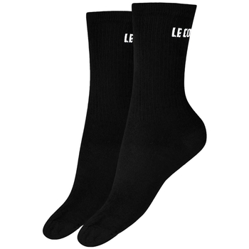 Spodná bielizeň Muž Ponožky Le Coq Sportif ESS CHAUSSETTES HAUTE X2 Čierna