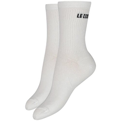 Spodná bielizeň Muž Ponožky Le Coq Sportif ESS CHAUSSETTES HAUTE X2 Biela