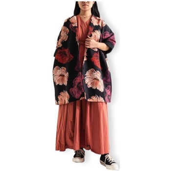 Oblečenie Žena Kabáty Wendy Trendy Coat 219754 - Floral Viacfarebná