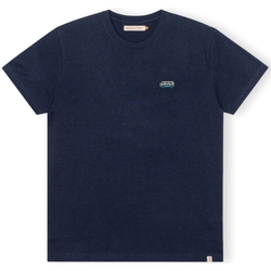 Oblečenie Muž Tričká a polokošele Revolution T-Shirt Regular 1342 BUS - Navy/Melange Modrá